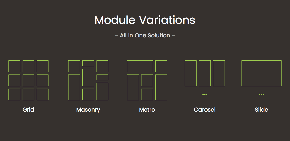 Tons of Flexible Layout Variations